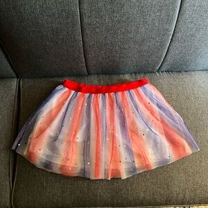 Girls 4th of July Tutu